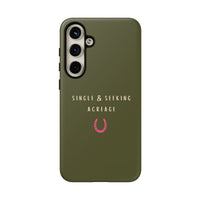 Green & Pink Single & Seeking Acreage Case