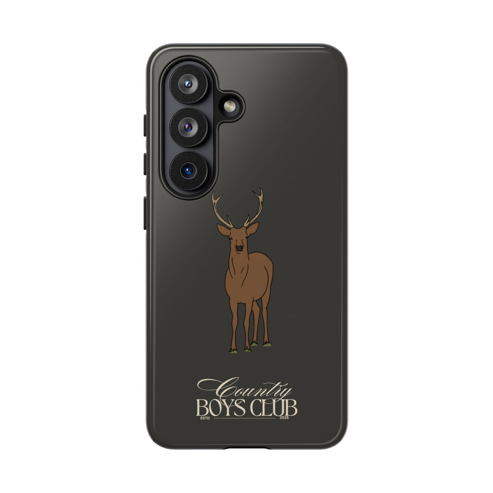 Charcoal 'Country Boys Club Stag' Case  | CGC x Country Cases