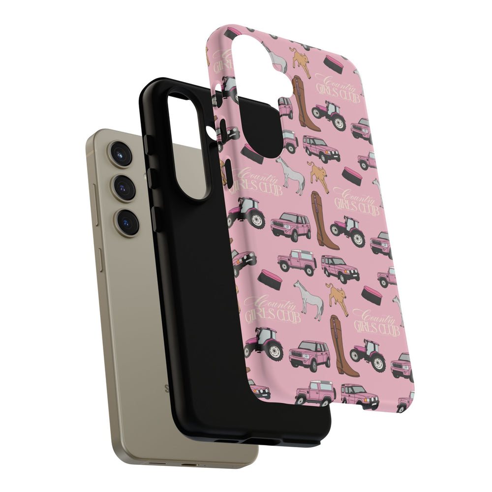 Pink Country Girls Club x Country Cases Android Phone Case