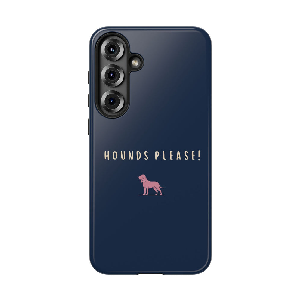 Navy & Pink 'Hounds Please' Case