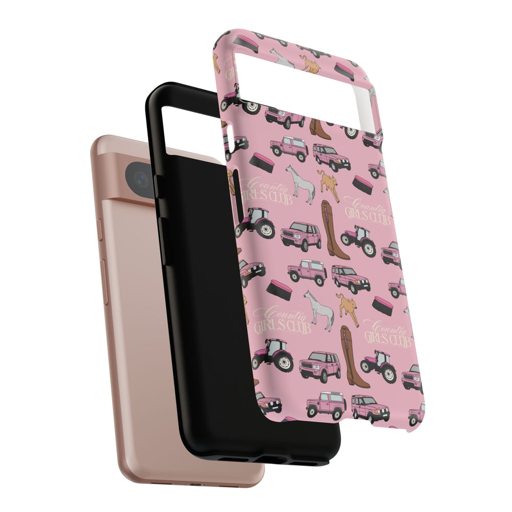 Pink Country Girls Club x Country Cases Android Phone Case