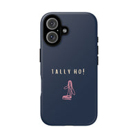 Navy & Pink 'Tally Ho!' (Bridle)