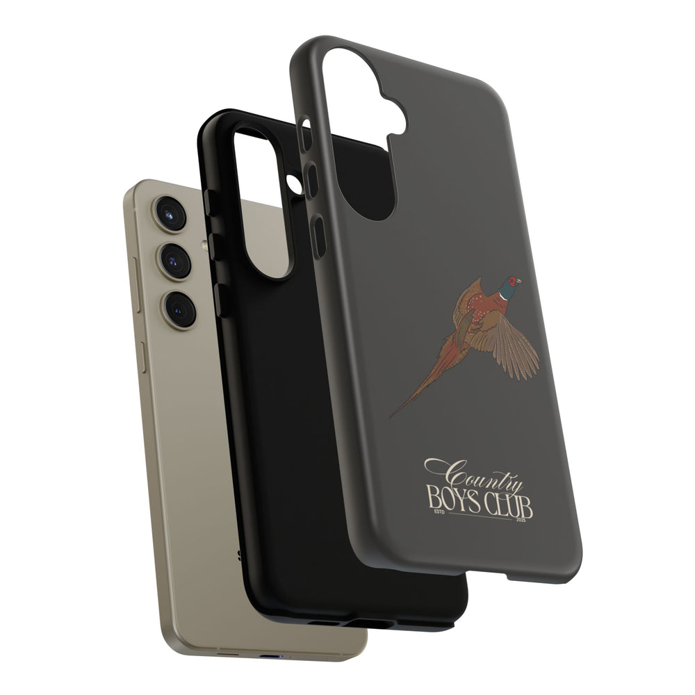 Charcoal 'Country Boys Club Pheasant' Case  | CGC x Country Cases