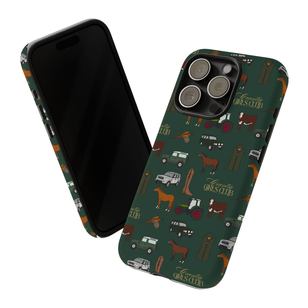 Green Country Girls Club x Country Cases iPhone Case