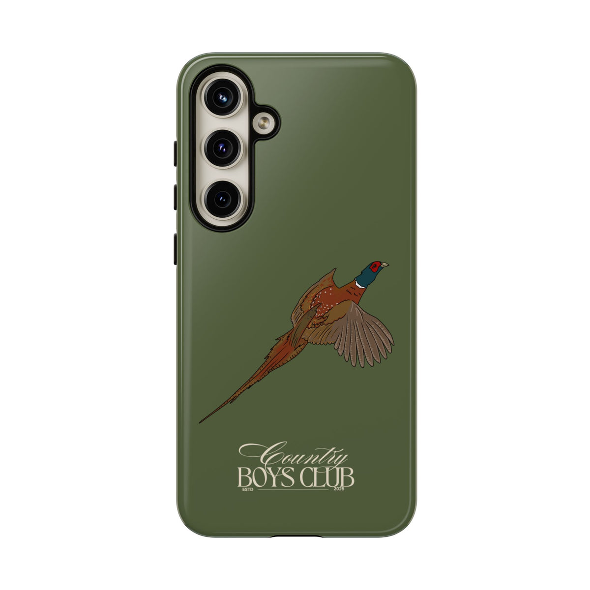 Green Country Boys Club Pheasant Case  | CGC x Country Cases