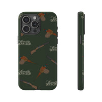 Field Green 'Boys Pheasants & Shotguns' Case  | CBC x Country Cases