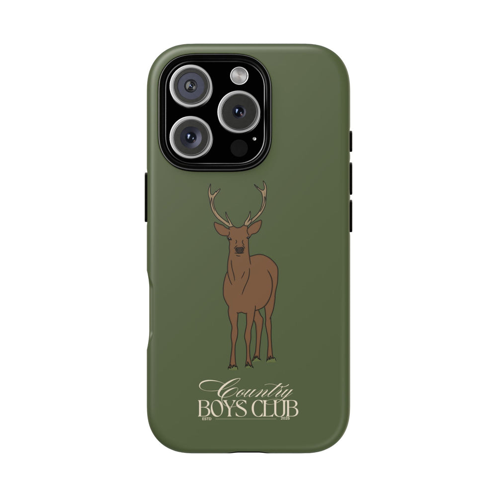 Green Country Boys Club Deer Stalking Case  | CGC x Country Cases