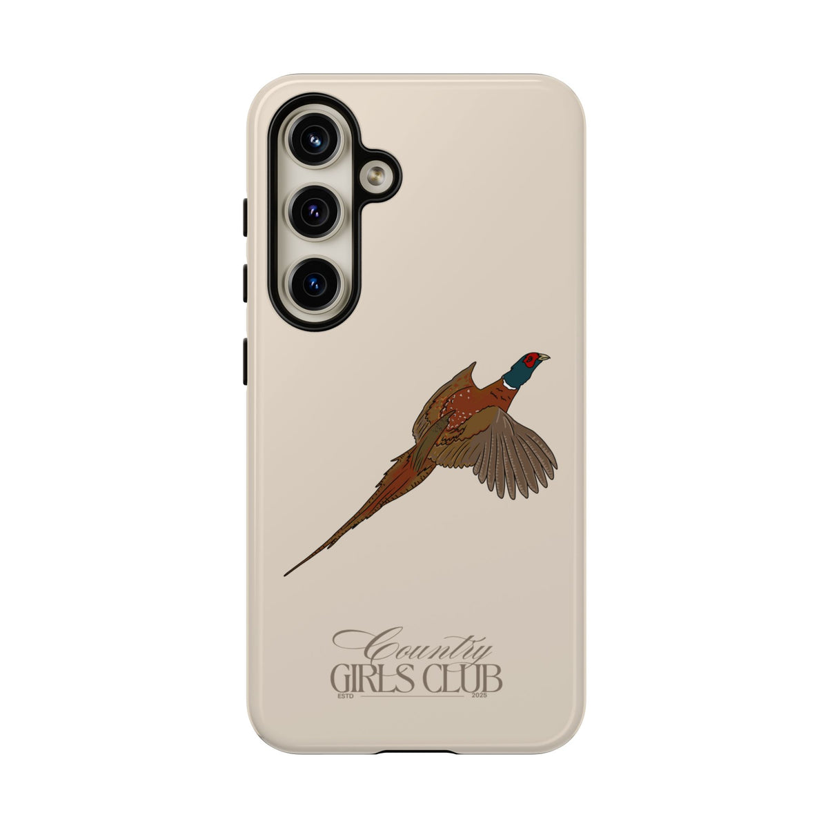 Beige 'Girls Pheasant' Case  | CGC x Country Cases