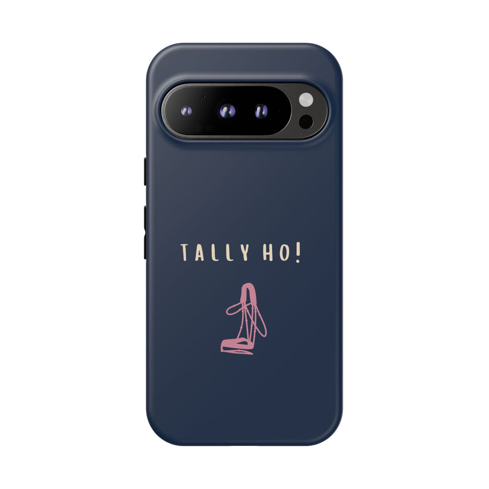 Navy & Pink 'Tally Ho!' (Bridle)