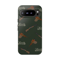 Field Green 'Boys Pheasants & Shotguns' Case  | CBC x Country Cases