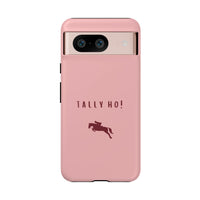 Pink & Burgundy 'Tally Ho!' (Horse) Case