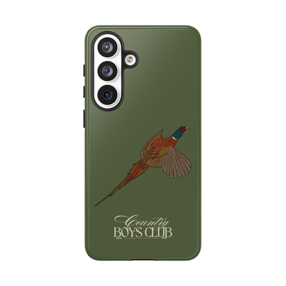 Green Country Boys Club Pheasant Case  | CGC x Country Cases
