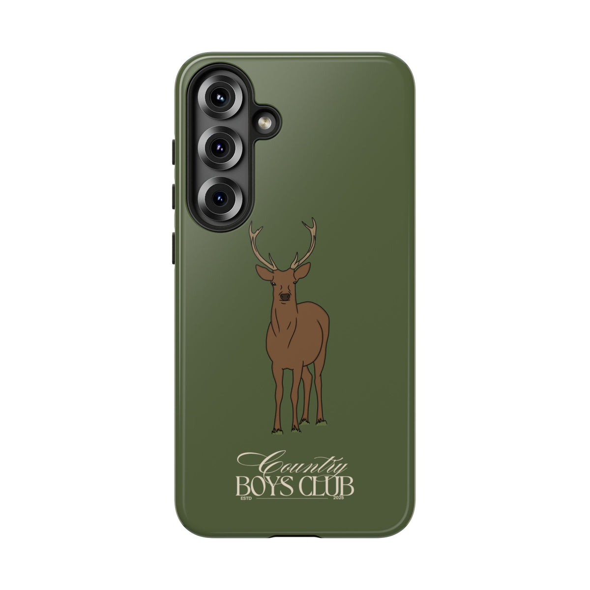 Green Country Boys Club Deer Stalking Case  | CGC x Country Cases