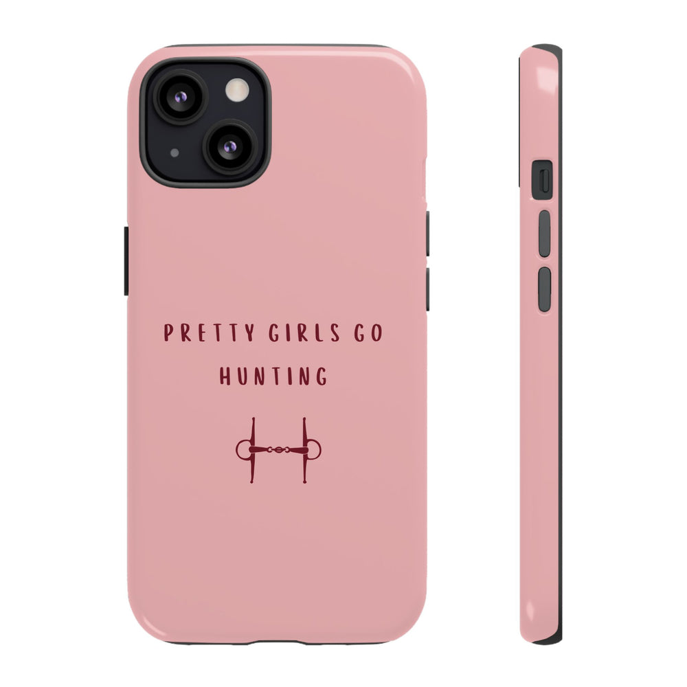 Pink & Burgundy 'Pretty Girls Go Hunting' (Snaffle)