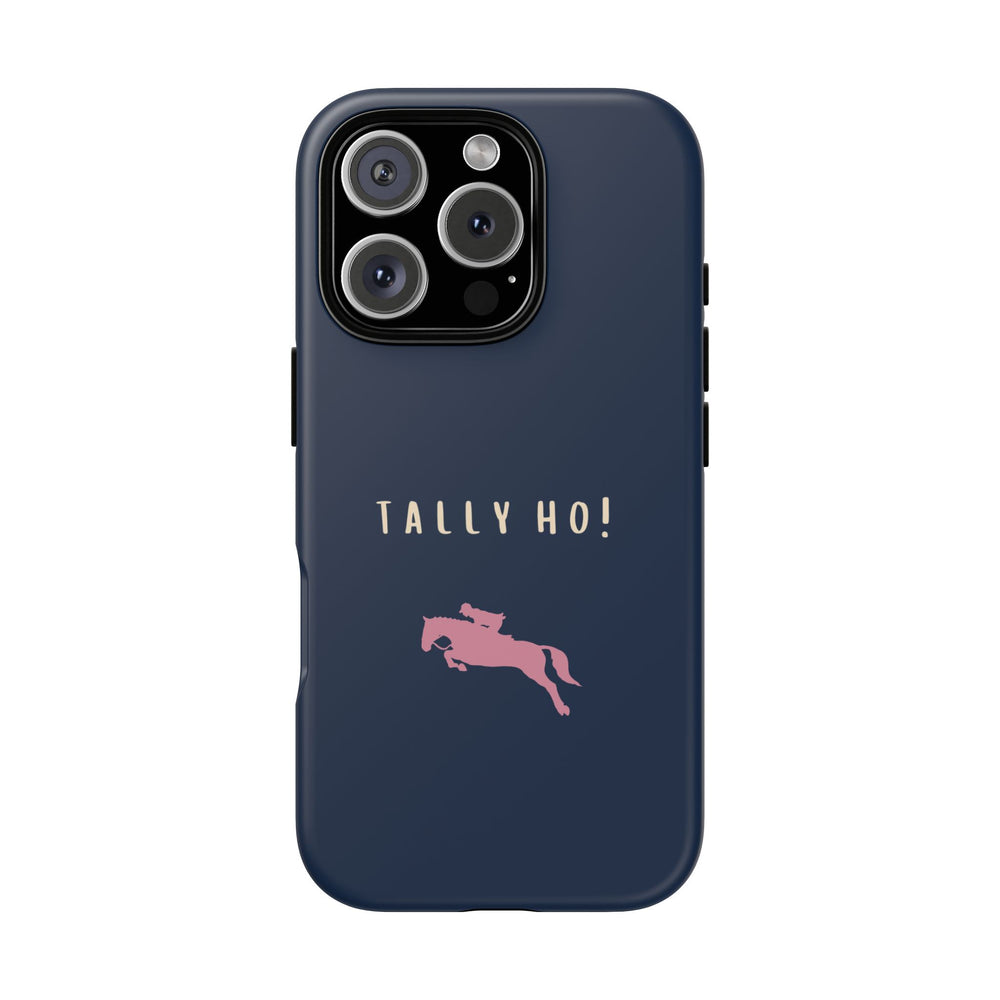 Navy & Pink 'Tally Ho!' (Horse)