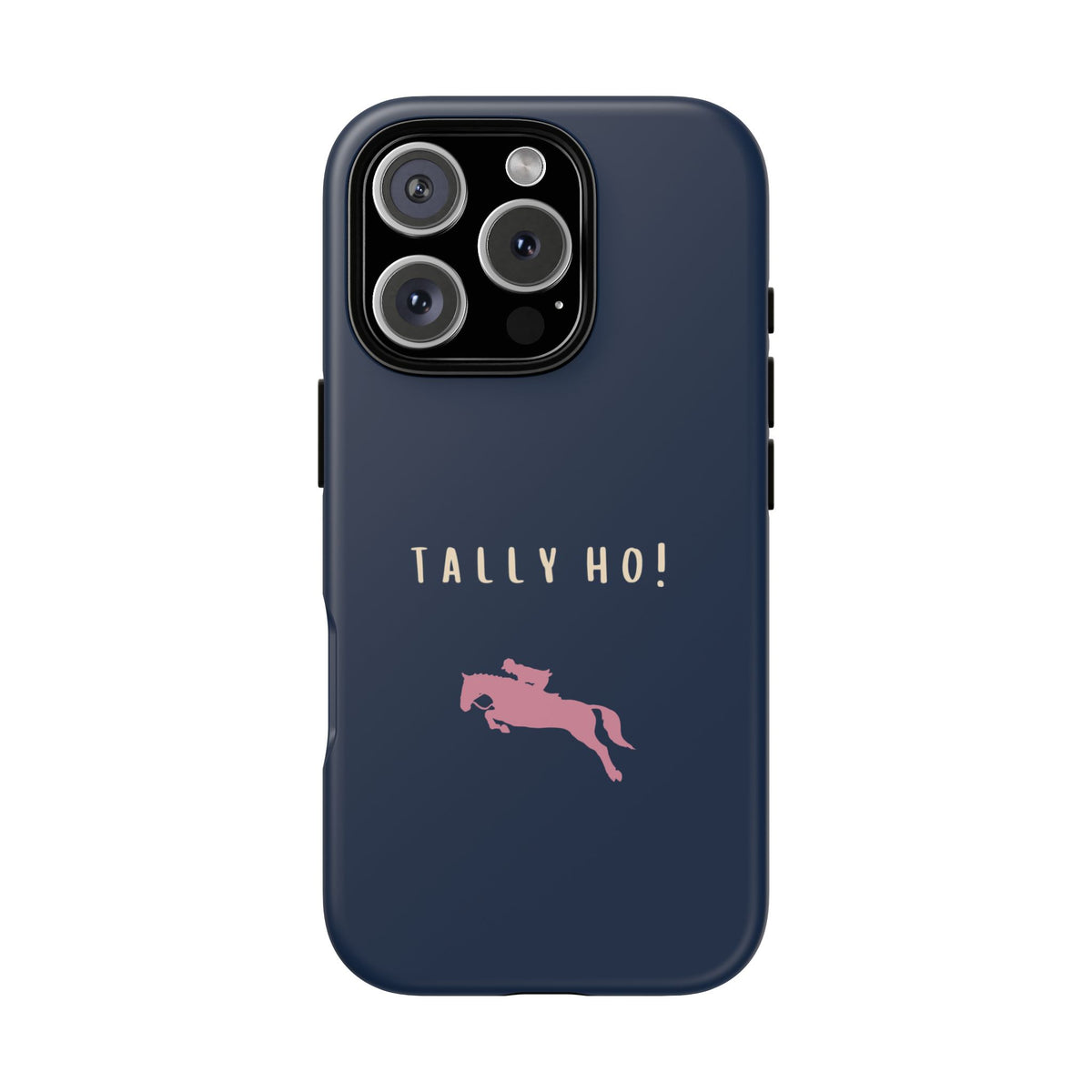 Navy & Pink 'Tally Ho!' (Horse)