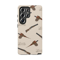 Beige 'Girls Pheasants & Shotguns' Case  | CGC x Country Cases