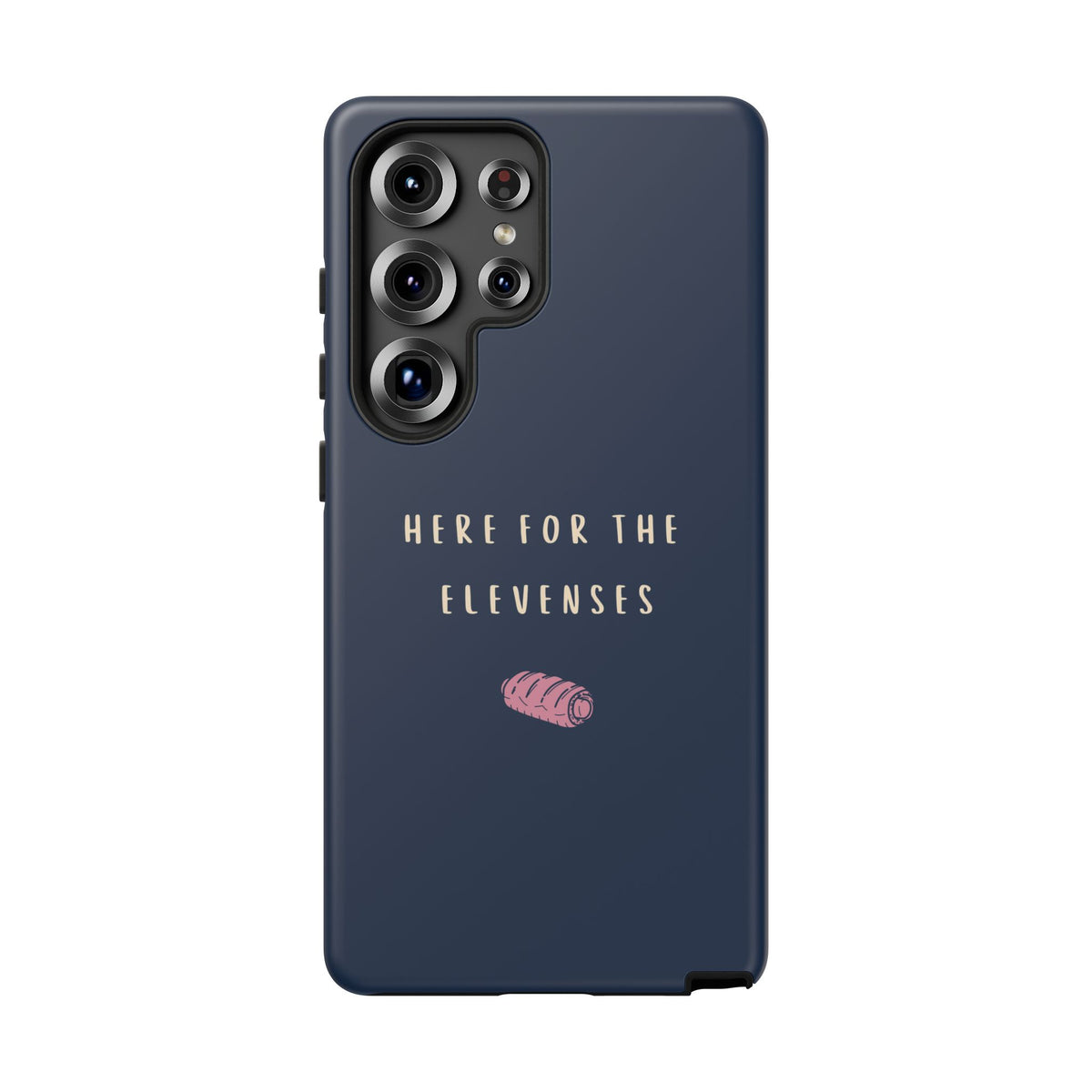Navy & Pink 'Here for the Elevenses' Case
