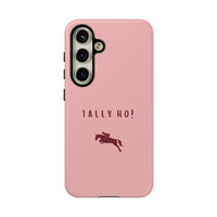 Pink & Burgundy 'Tally Ho!' (Horse) Case