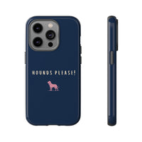 Navy & Pink 'Hounds Please' Case