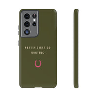 Green & Pink 'Pretty Girls Go Hunting' (Horse Shoe)