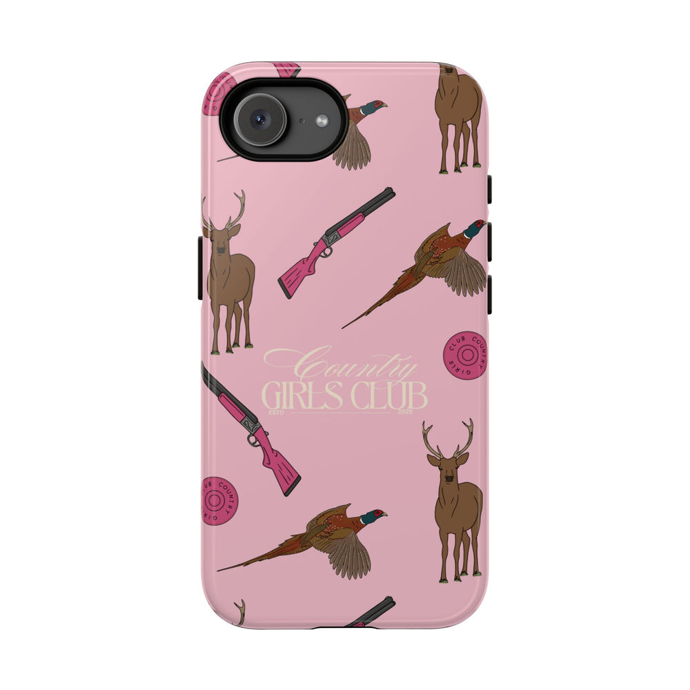 Pale Pink Girls Love Guns Case  | CGC x Country Cases