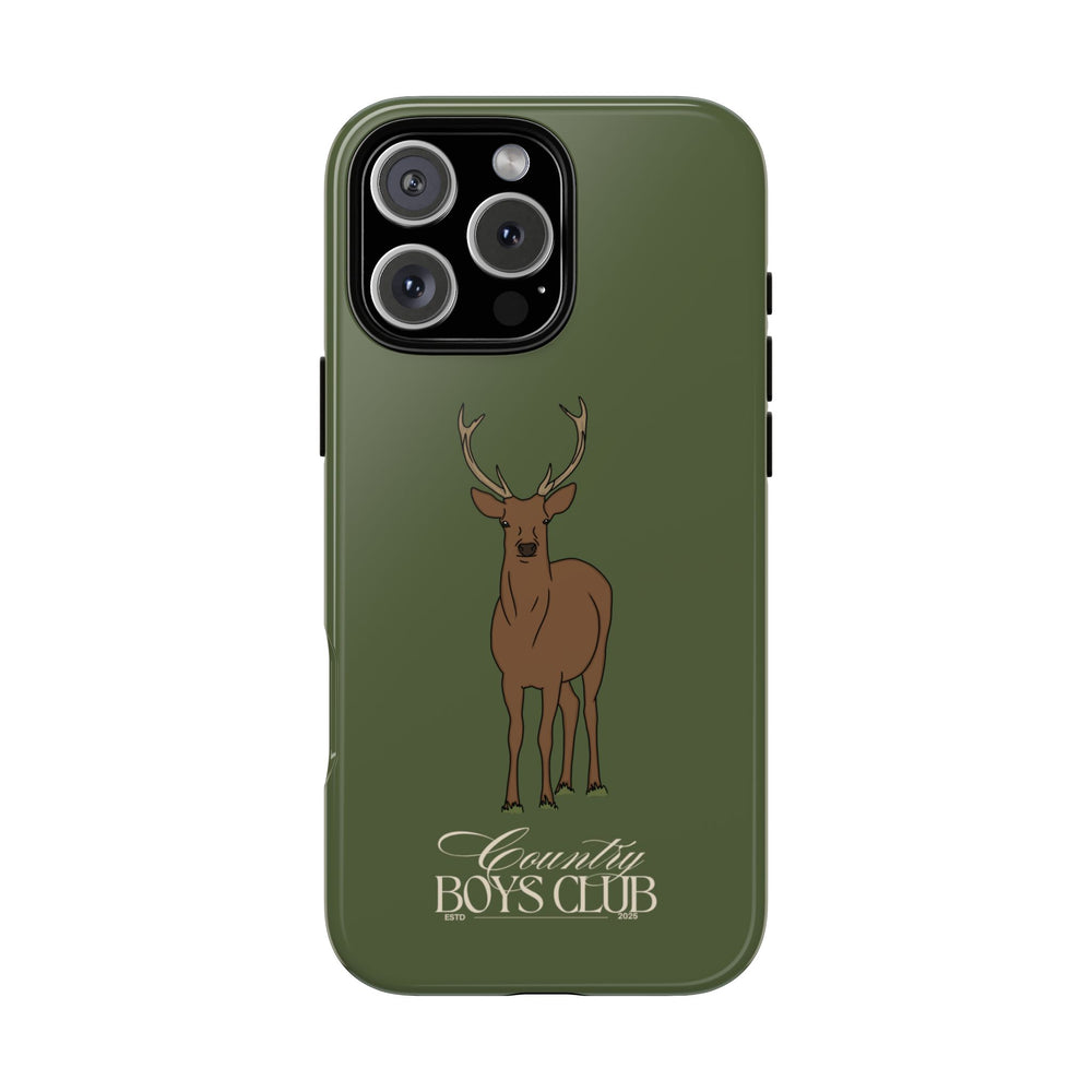 Green Country Boys Club Deer Stalking Case  | CGC x Country Cases