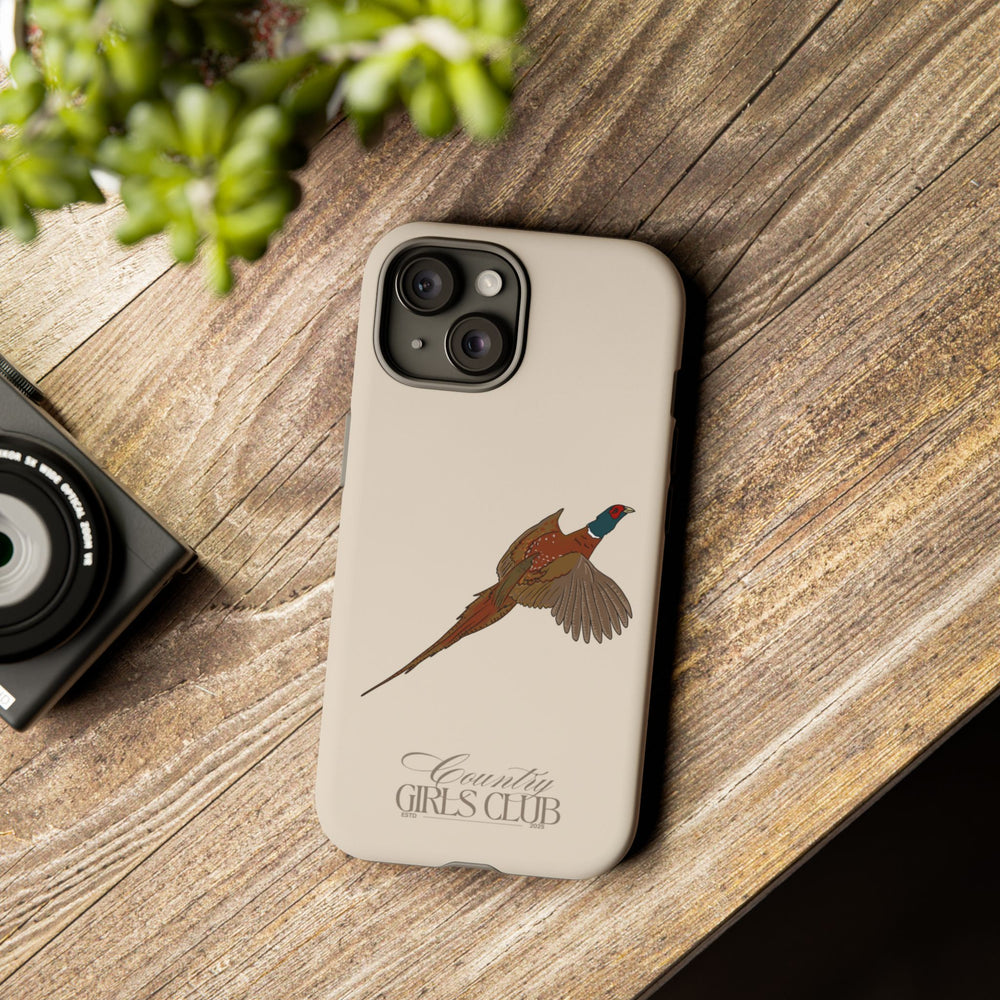 Beige 'Girls Pheasant' Case  | CGC x Country Cases