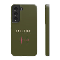 Green & Pink 'Tally Ho!' (Snaffle)