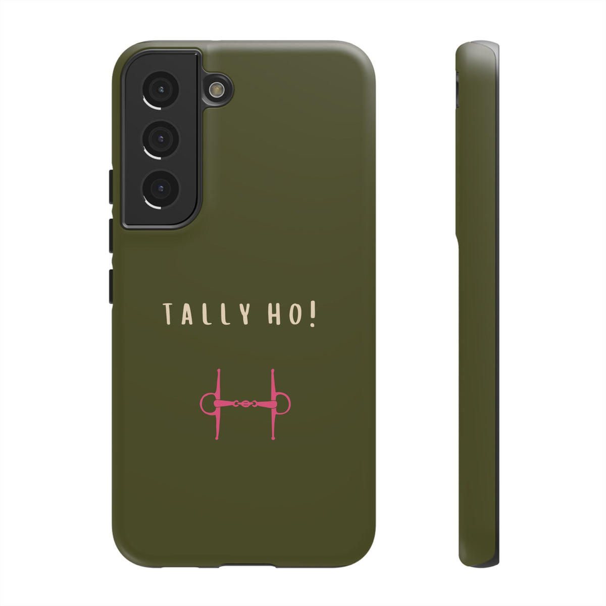 Green & Pink 'Tally Ho!' (Snaffle)