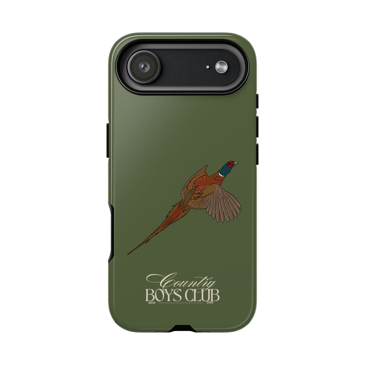 Green Country Boys Club Pheasant Case  | CGC x Country Cases