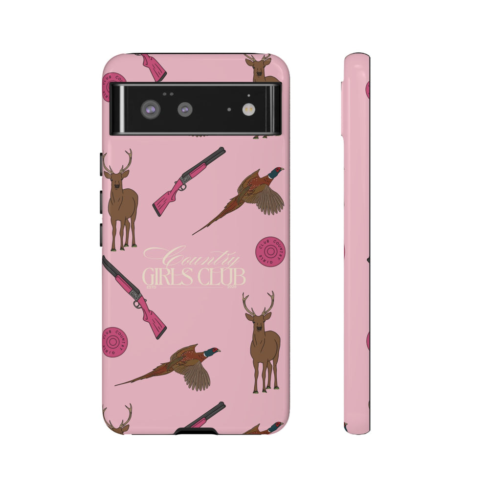 Pale Pink Girls Love Guns Case  | CGC x Country Cases