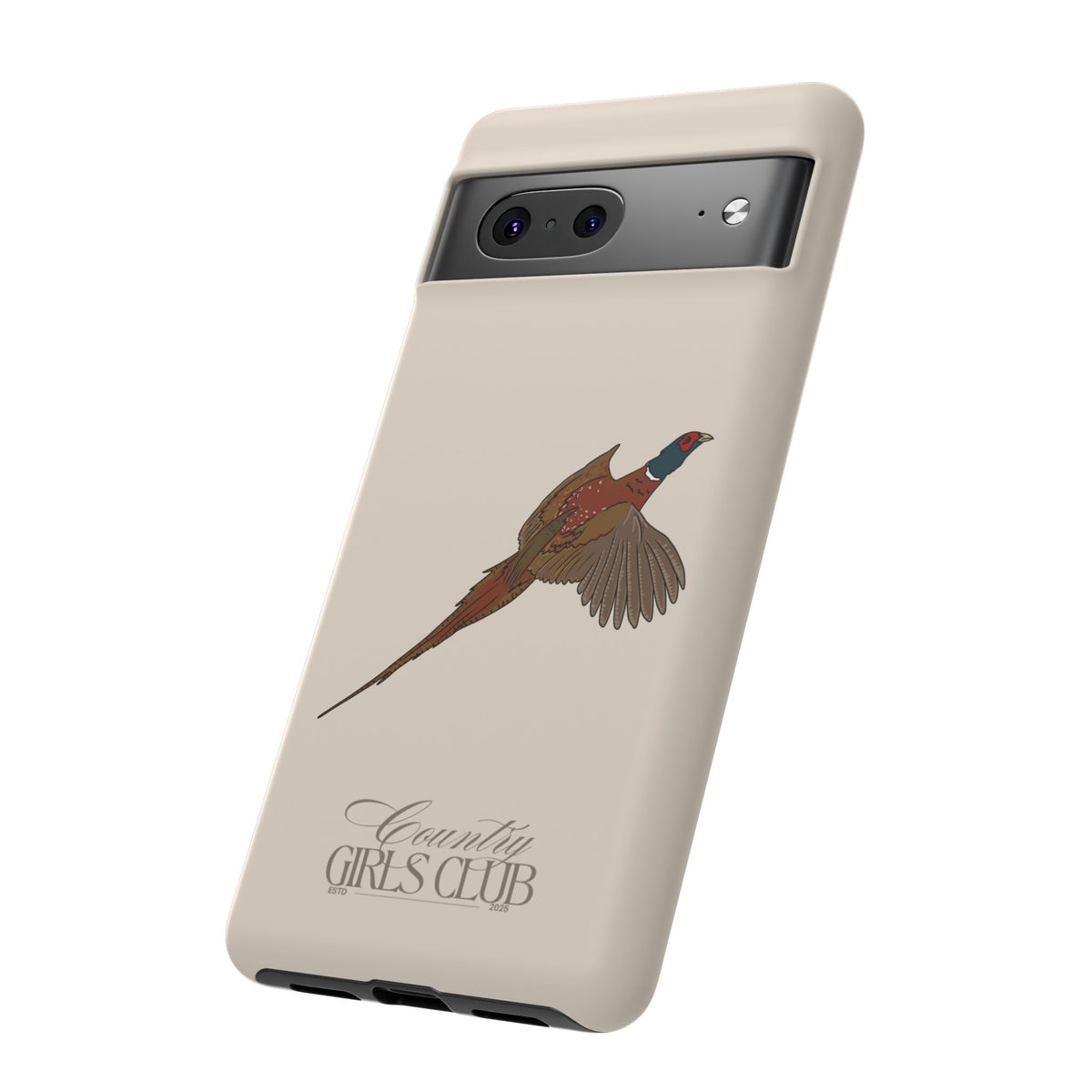 Beige 'Girls Pheasant' Case  | CGC x Country Cases