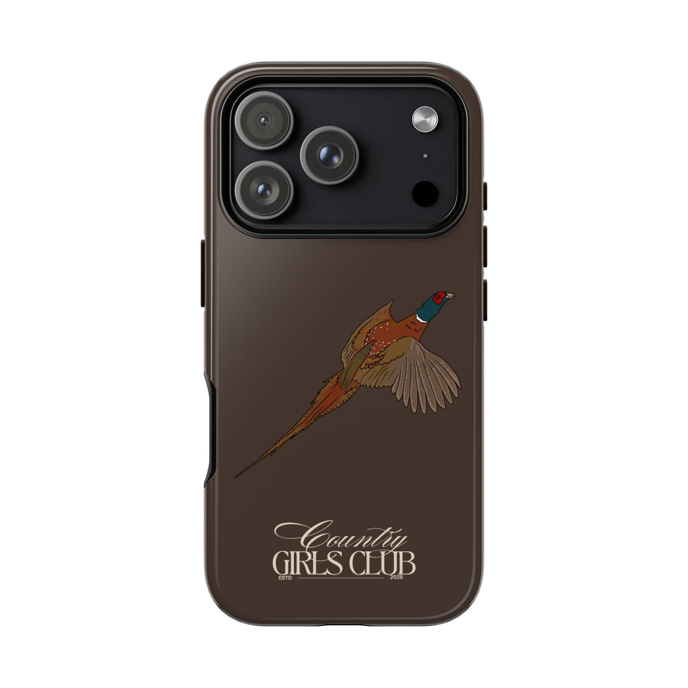 Espresso 'Girls Pheasant' Case  | CGC x Country Cases