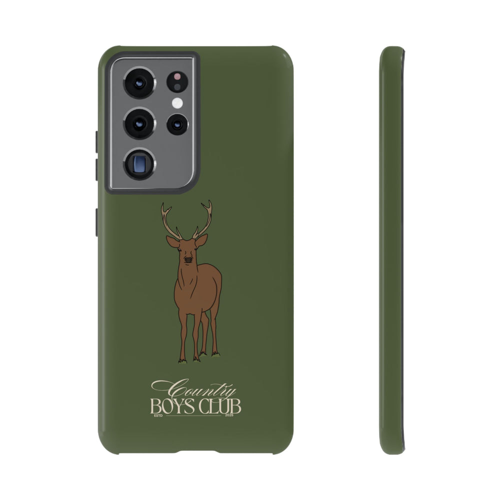 Green Country Boys Club Deer Stalking Case  | CGC x Country Cases