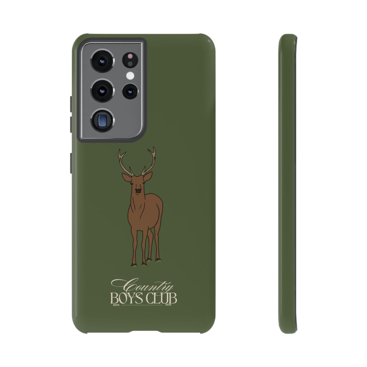 Green Country Boys Club Deer Stalking Case  | CGC x Country Cases