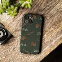 Field Green 'Boys Pheasants & Shotguns' Case  | CBC x Country Cases