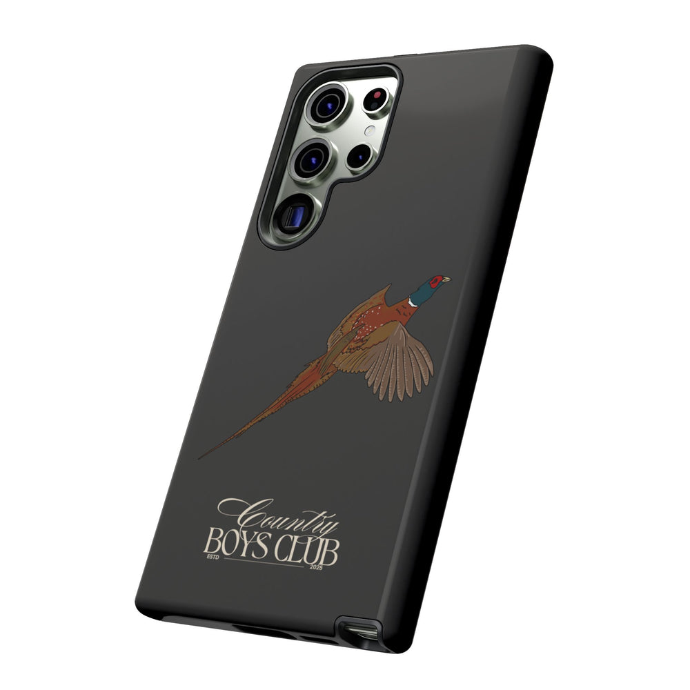 Charcoal 'Country Boys Club Pheasant' Case  | CGC x Country Cases