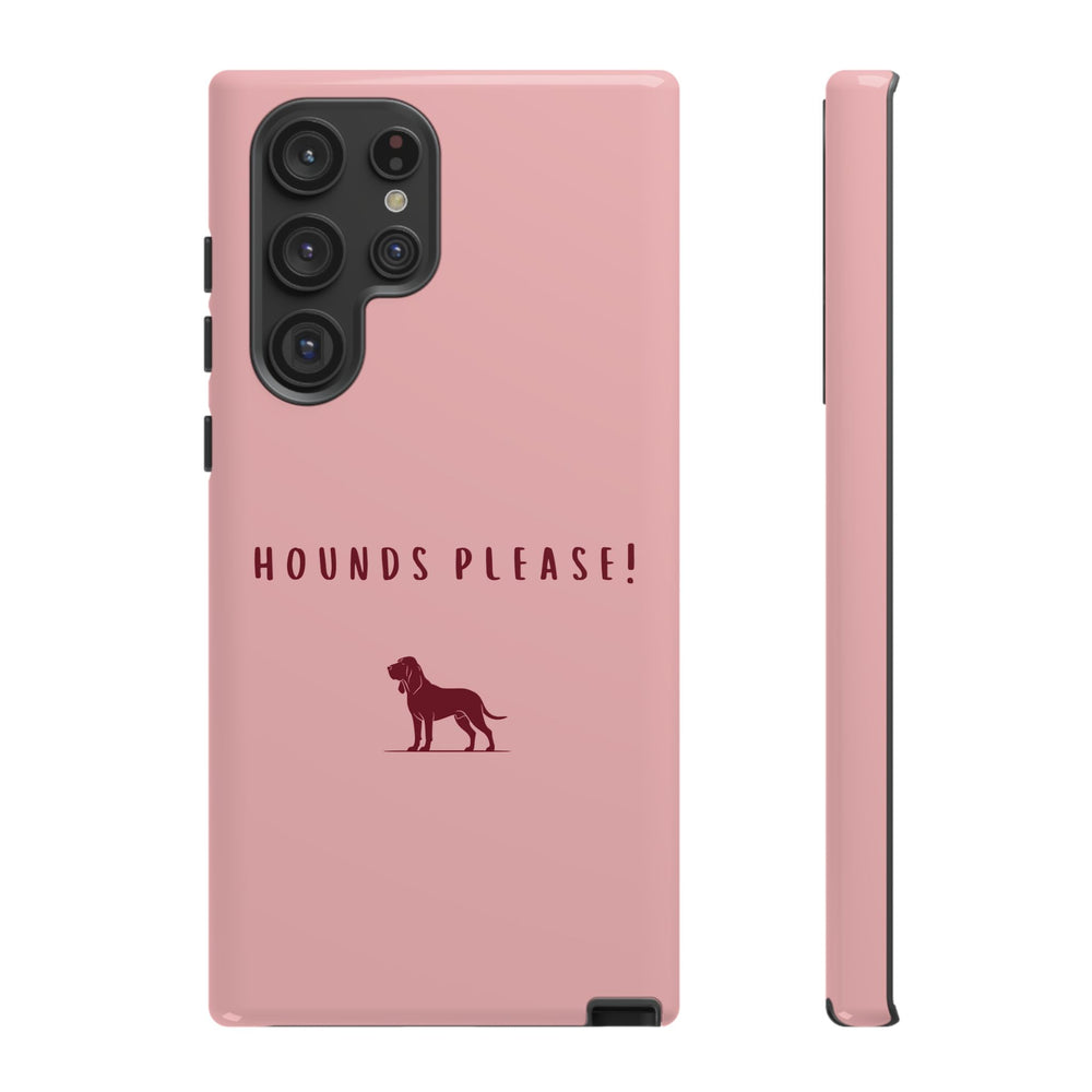 Pink & Burgundy 'Hounds Please' Case