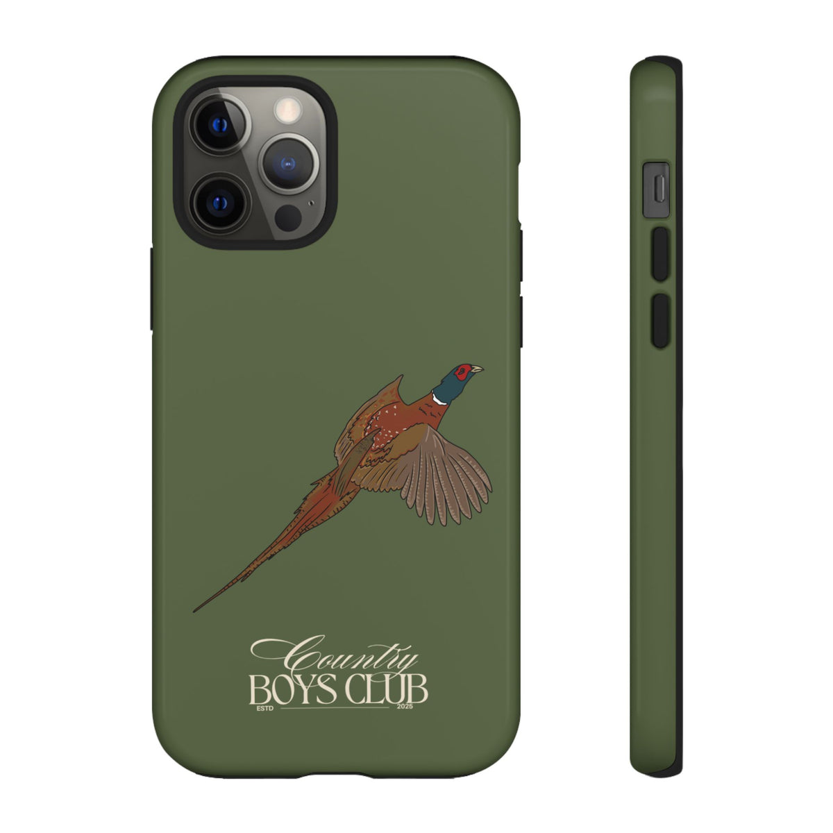 Green Country Boys Club Pheasant Case  | CGC x Country Cases
