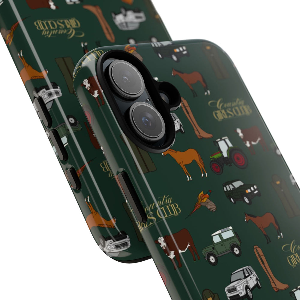 Green Country Girls Club x Country Cases iPhone Case