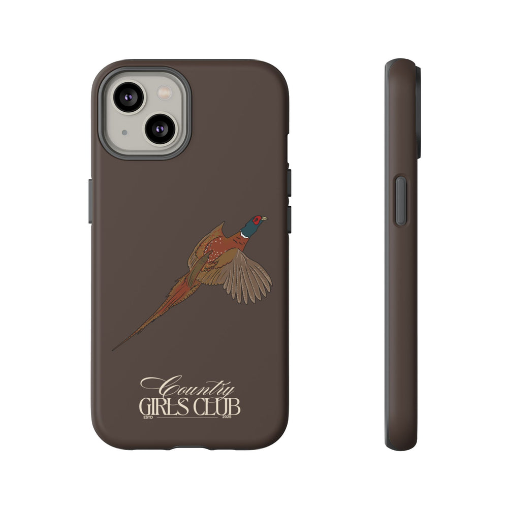 Espresso 'Girls Pheasant' Case  | CGC x Country Cases