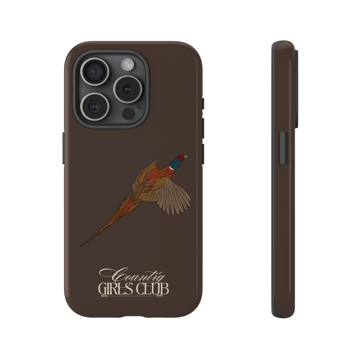 Espresso 'Girls Pheasant' Case  | CGC x Country Cases