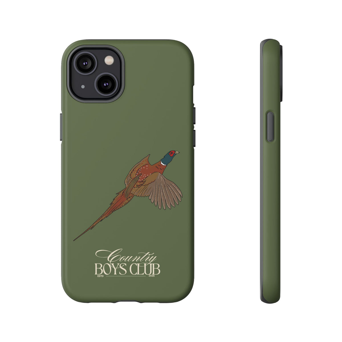 Green Country Boys Club Pheasant Case  | CGC x Country Cases