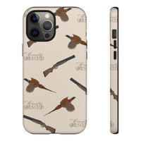 Beige 'Girls Pheasants & Shotguns' Case  | CGC x Country Cases