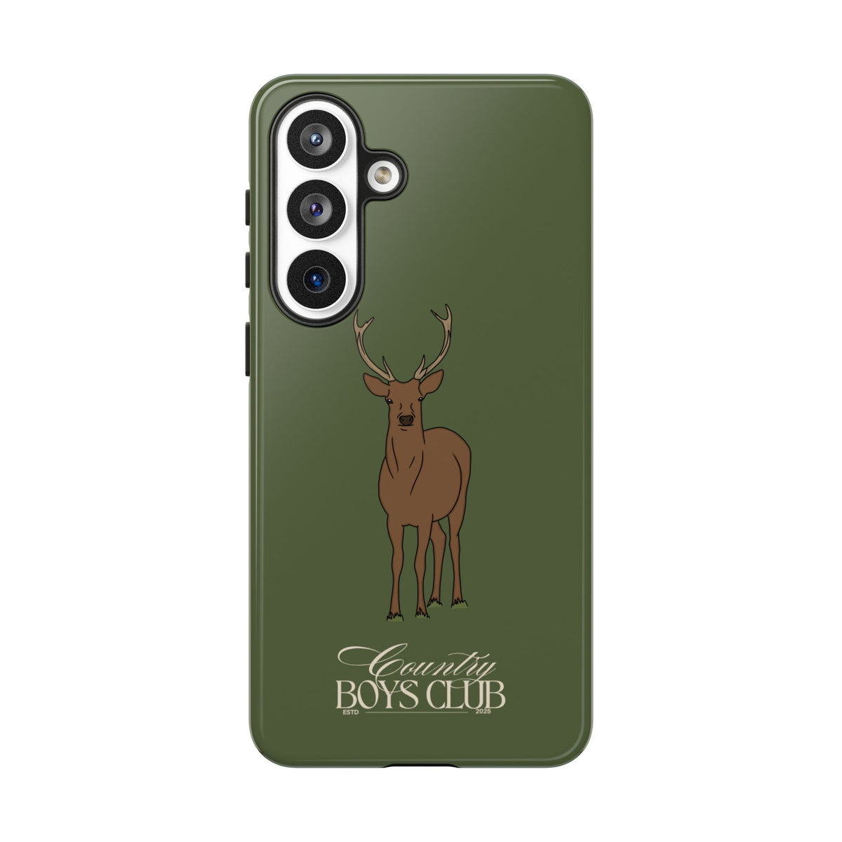Green Country Boys Club Deer Stalking Case  | CGC x Country Cases