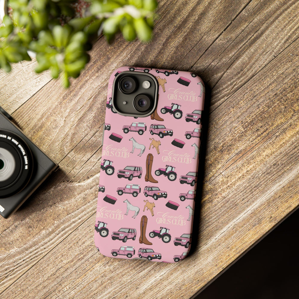 Pink Country Girls Club x Country Cases iPhone Case