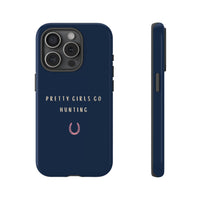 Copy of Navy & Pink 'Pretty Girls Go Hunting' (Horse Shoe)