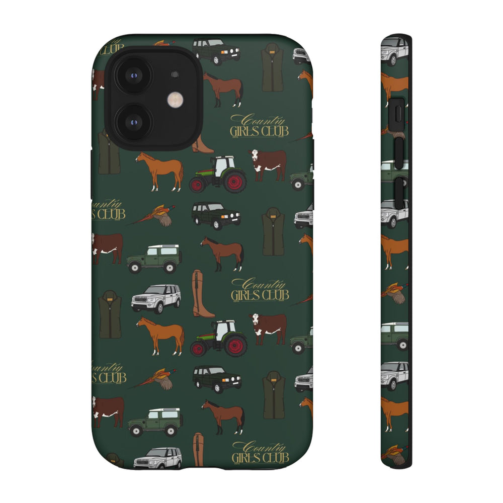 Green Country Girls Club x Country Cases iPhone Case