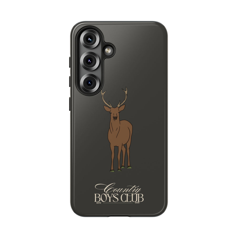 Charcoal 'Country Boys Club Stag' Case  | CGC x Country Cases